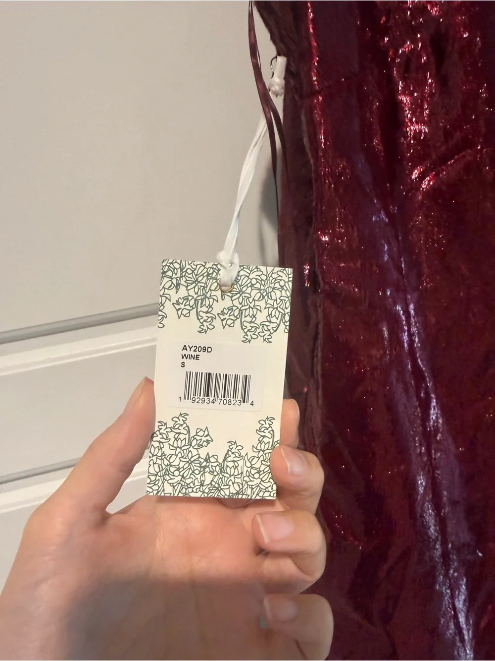 Tuckernuck Hyacinth House Burgundy Tank Dress